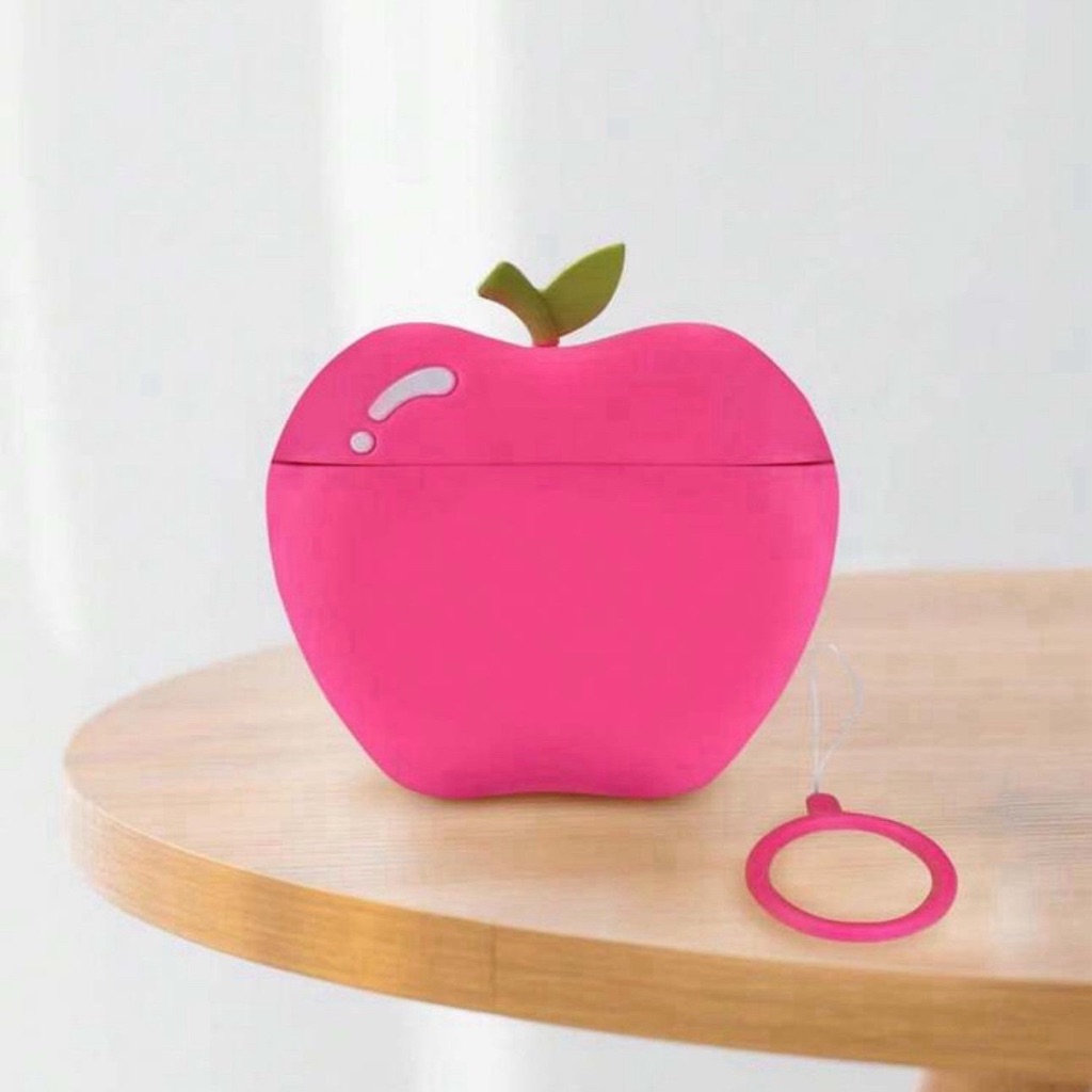 New Pink AppleShaped Airpods 4 Case
